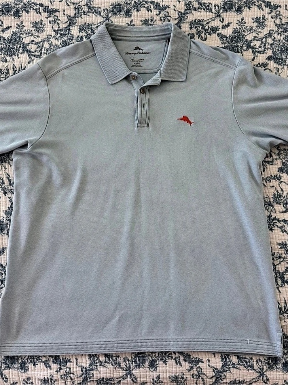 Tommy Bahama Men's Polo Shirt Blue XL